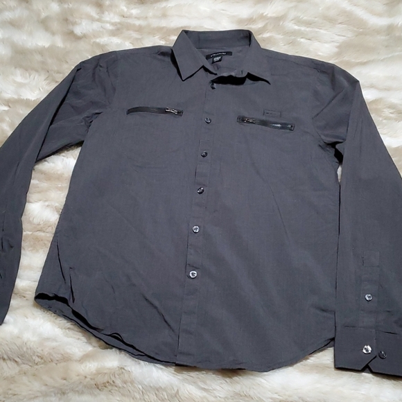 Structure Other - Men's long sleeve gray shirt